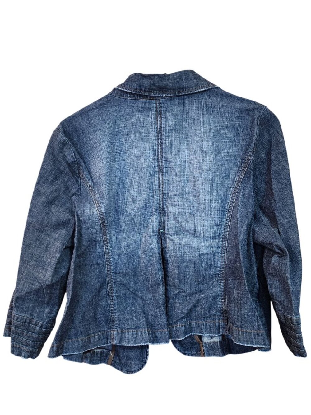 Venezia Jeans Denim Jean Jacket Womens Size 14 / 16 - Picture 2 of 3